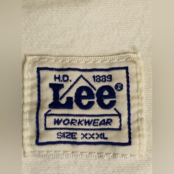 Lee XXXL Women's Heritage Cropped Chore Denim Jacket White - Picture 4 of 8